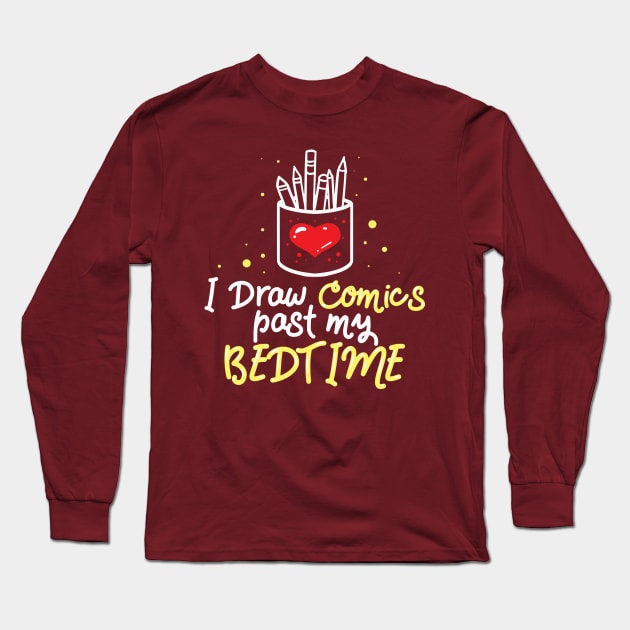 Comic books Long Sleeve T-Shirt by ArtStyleAlice